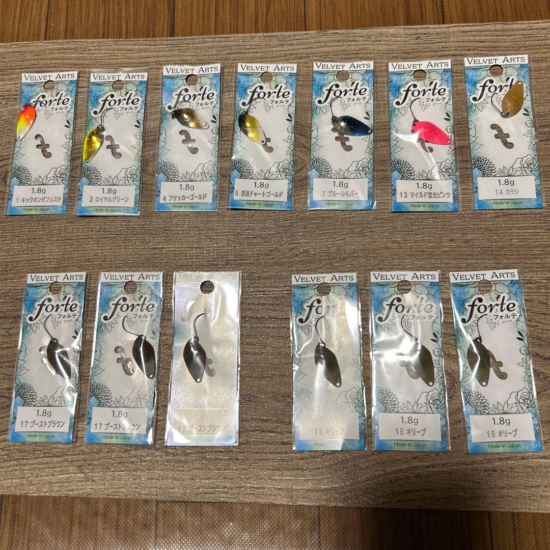 【ベルベットアーツ】フォルテ1.8g 13枚（新品自宅保管）