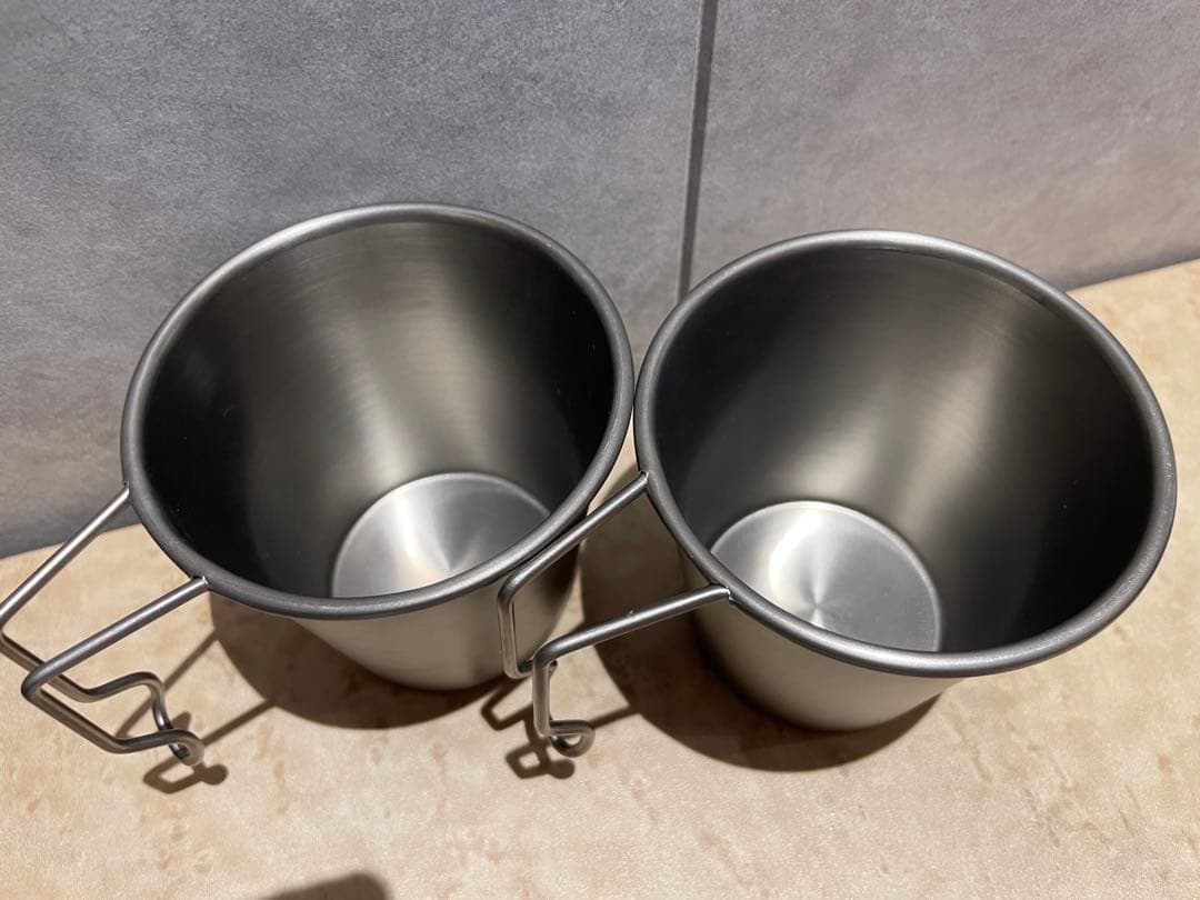 スノーピーク　チタンシングルマグ　No.2 mg-002 2個セット