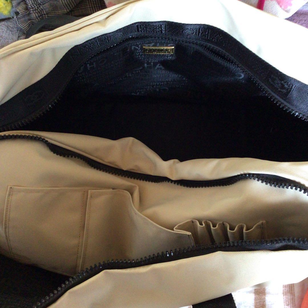 ノベルティ　☆CHANEL スポーツ ライン ダブルファスナーボストンバッグ☆