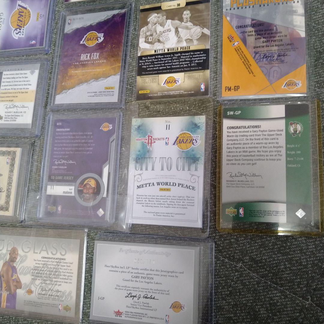 NBA00sレイカーズカード（ジャージ、サイン） 23枚セット