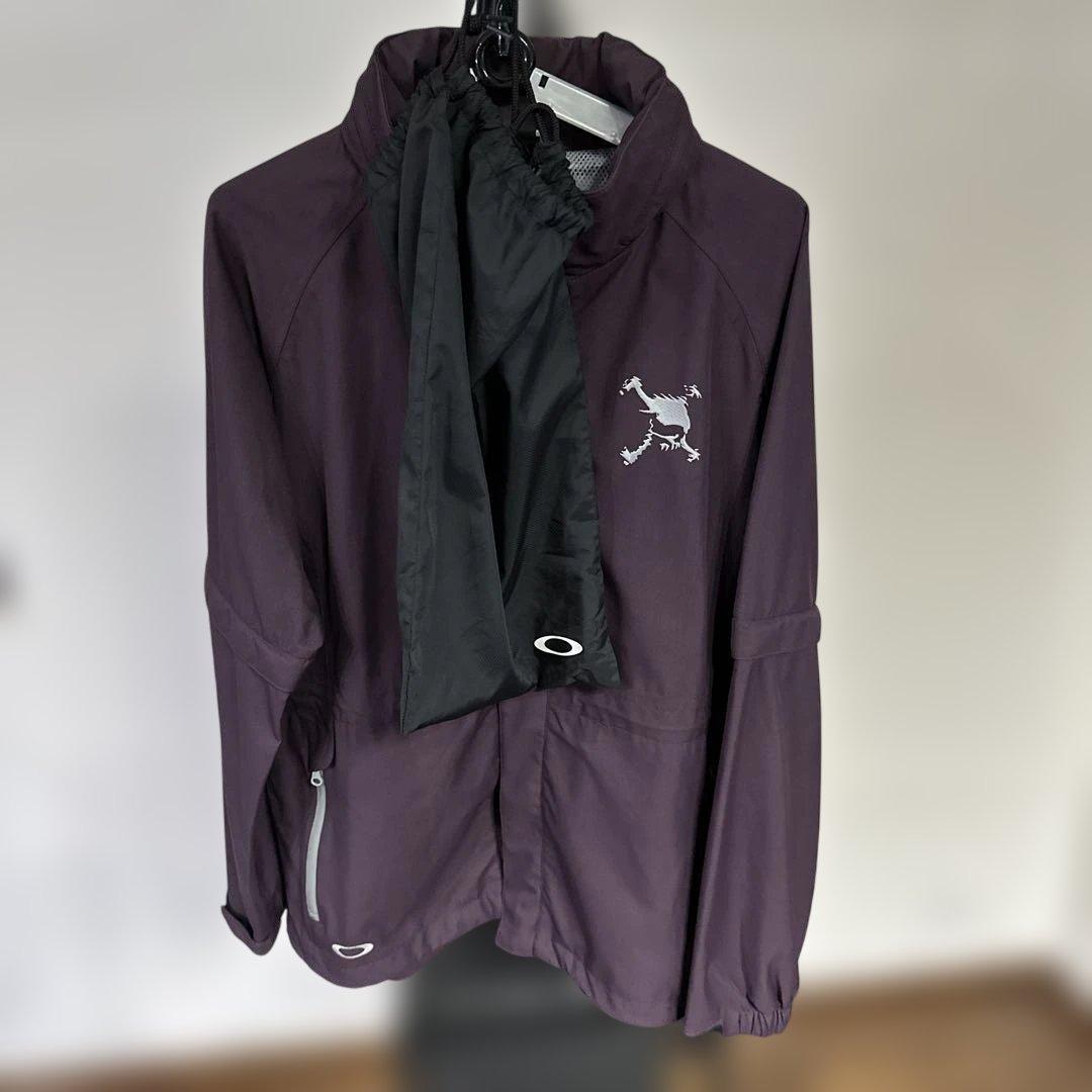 Oakley オークリー ゴルフ スカル レインウェア 上下セット サイズM