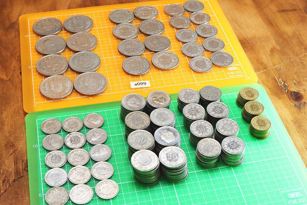 a099 スイス  硬貨　貨幣 99スイスフラン　コレクション