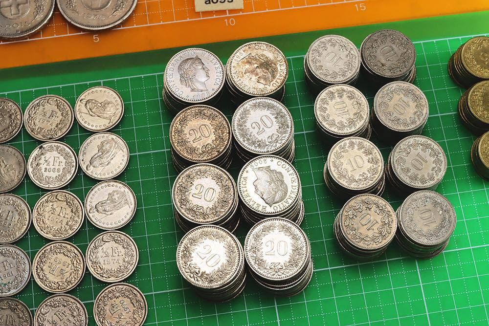 a099 スイス  硬貨　貨幣 99スイスフラン　コレクション