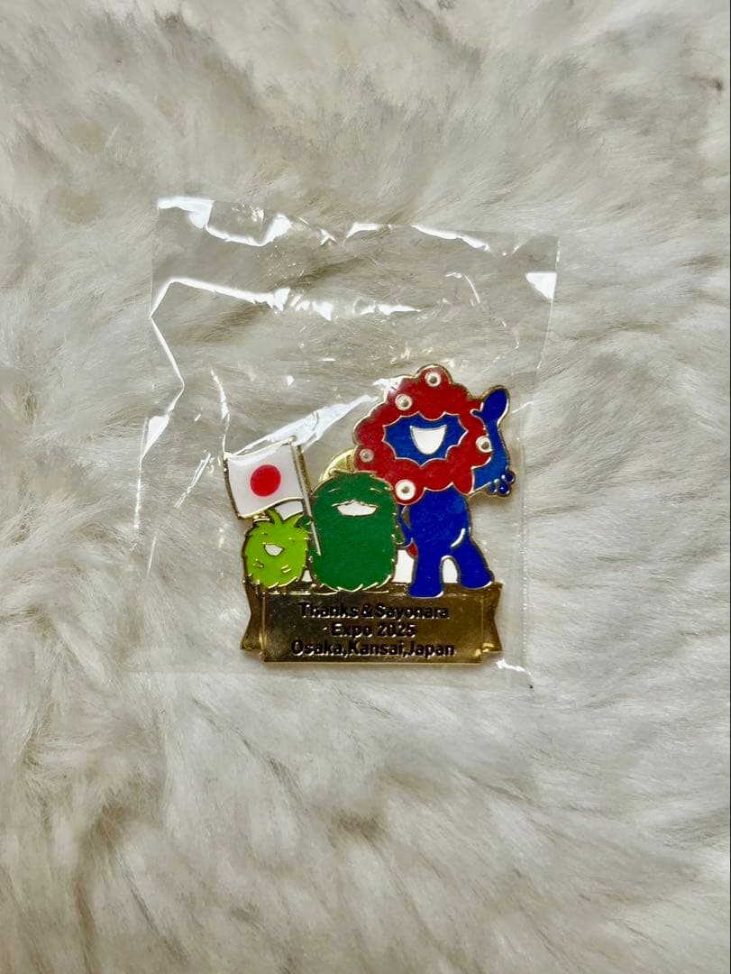 Expo 2025 キャラクターピンバッジミャクミャク