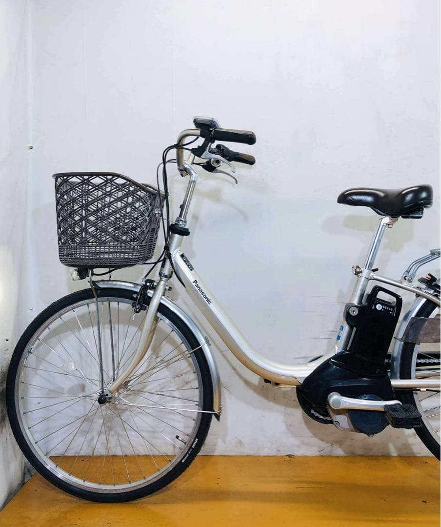 送料無料条件付きECONAVI パナソニック24インチ電動アシスト自転車　中古車