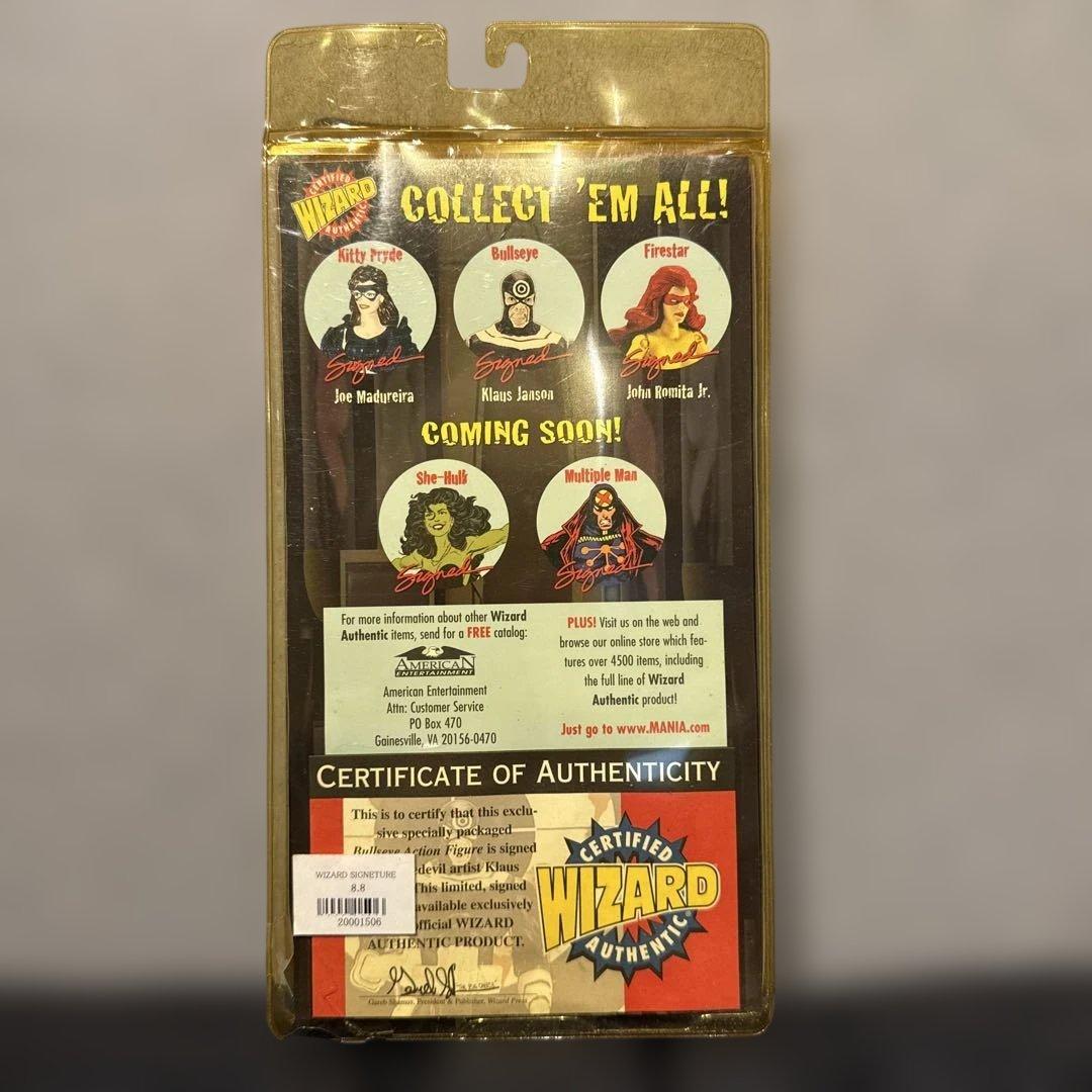 Bullseye Wizard Batmanフィギュア Klaus Janson