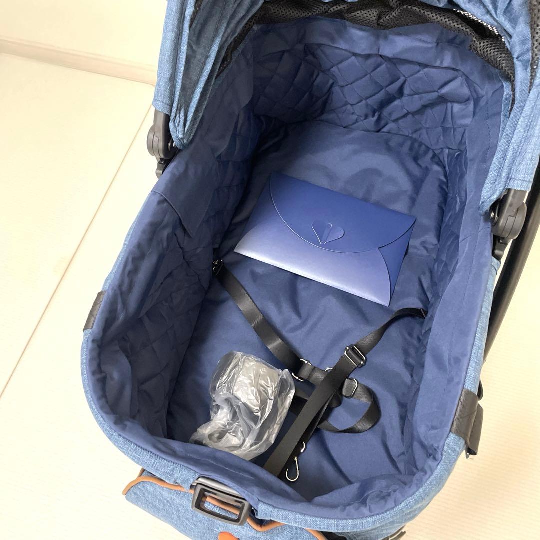 PETTENA MILOU ワンタッチで全部折りたためる分離型ペットカート