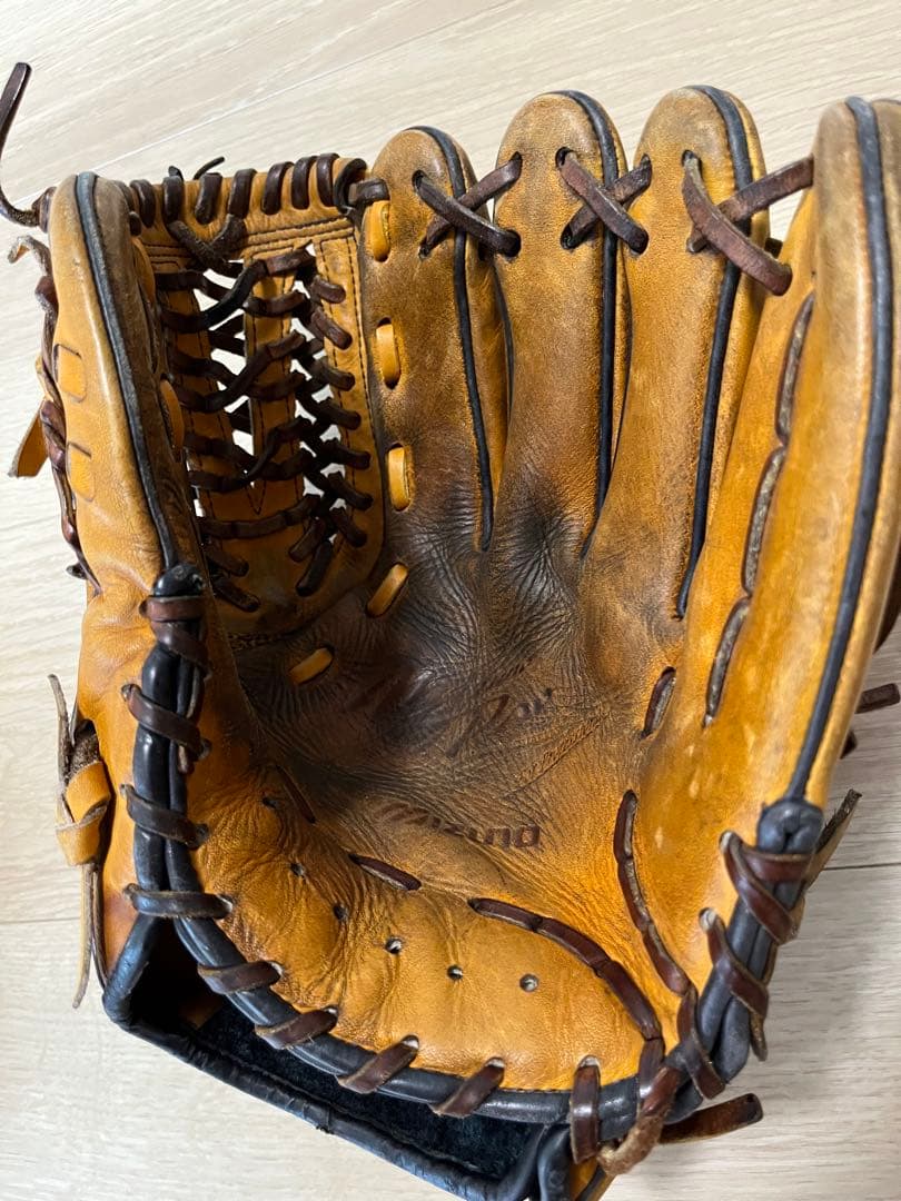 埼玉西武ライオンズ　永江恭平　実使用グローブ　ミズノ