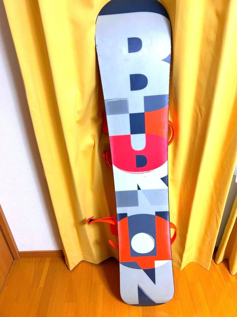 Burton 158cm スノーボード Salomonブーツ付 3点セット