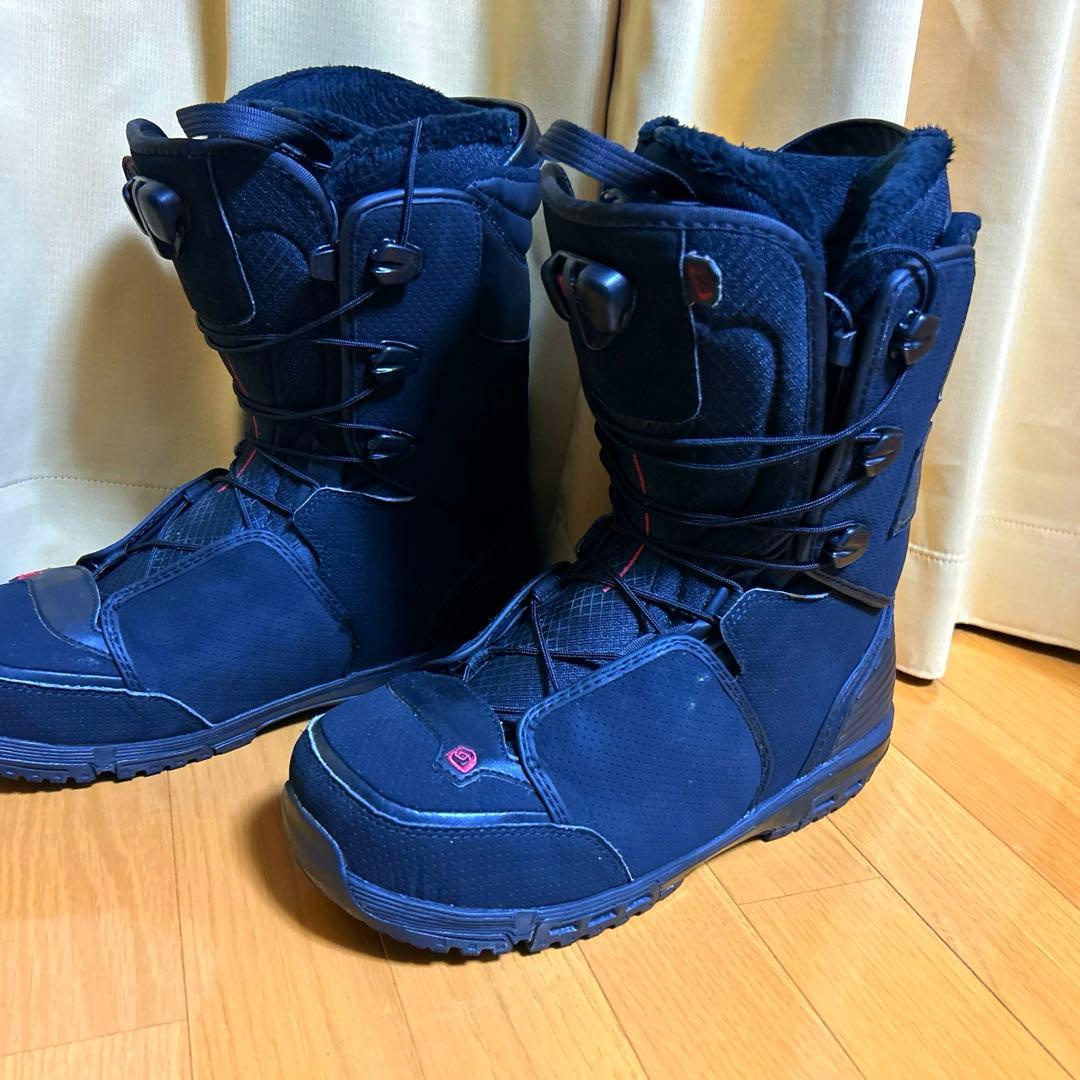 Burton 158cm スノーボード Salomonブーツ付 3点セット