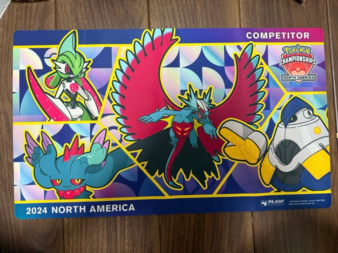 【 海外大会選手限定 】NAIC パラドックス ポケモン プレイマット