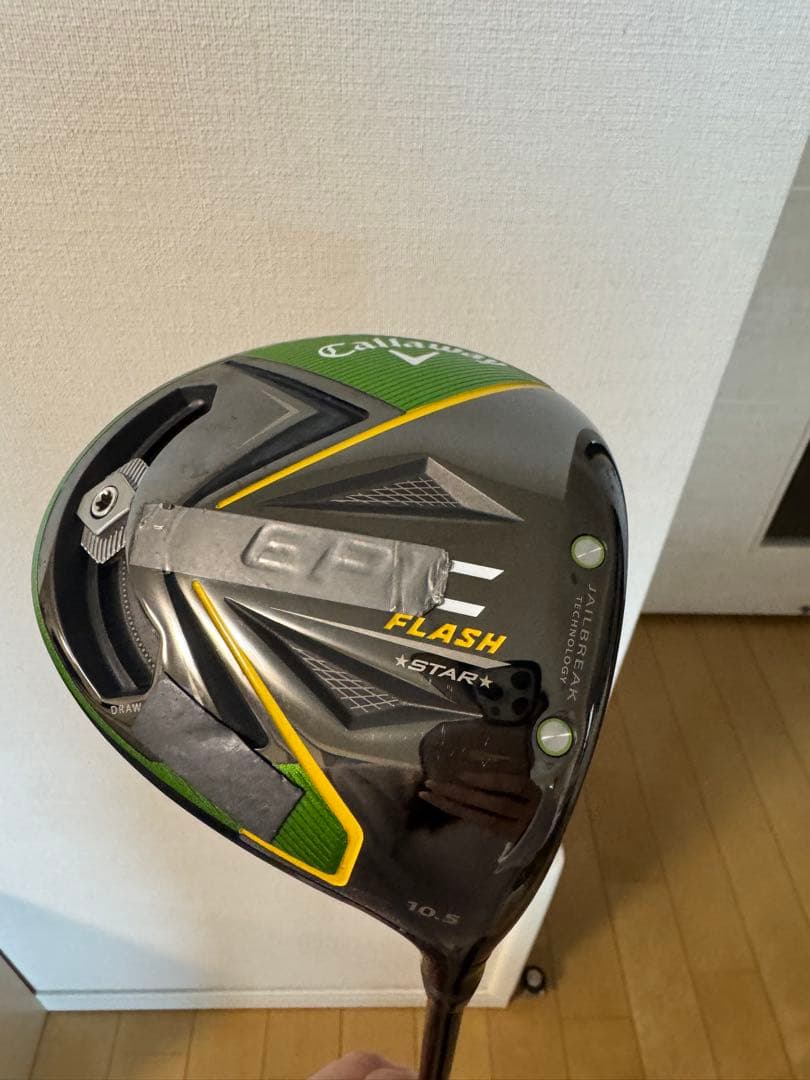 美品キャロウェイエピックフラッシュスター 短尺ドライバー SLK5R10.5°