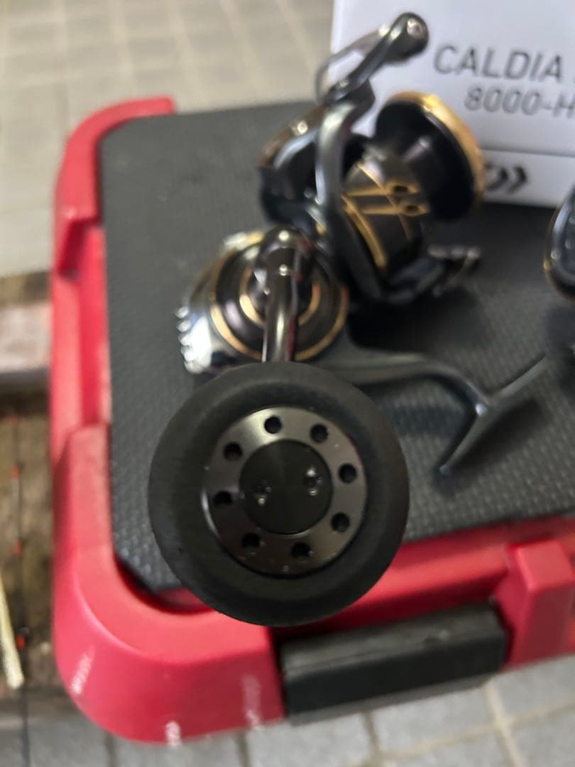 ダイワCALDIA SW 8000-H スピニングリール 部品取り1台セット