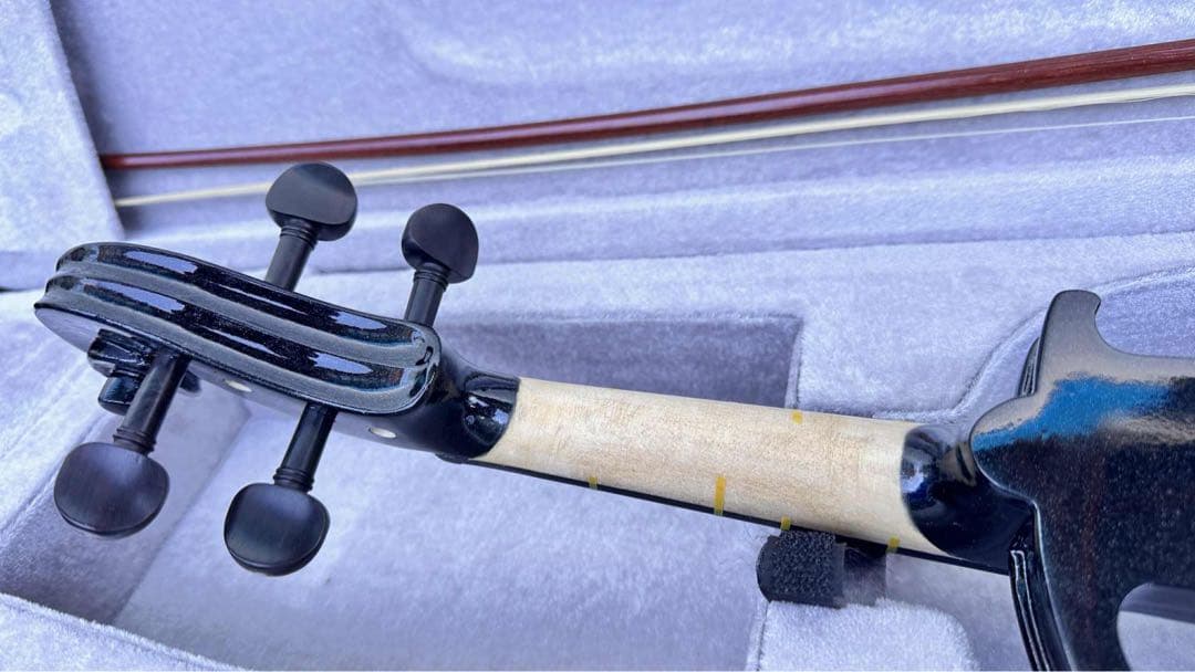 【超得大セール】Ennbom エレキヴァイオリン エボニー サイレントバイオリン