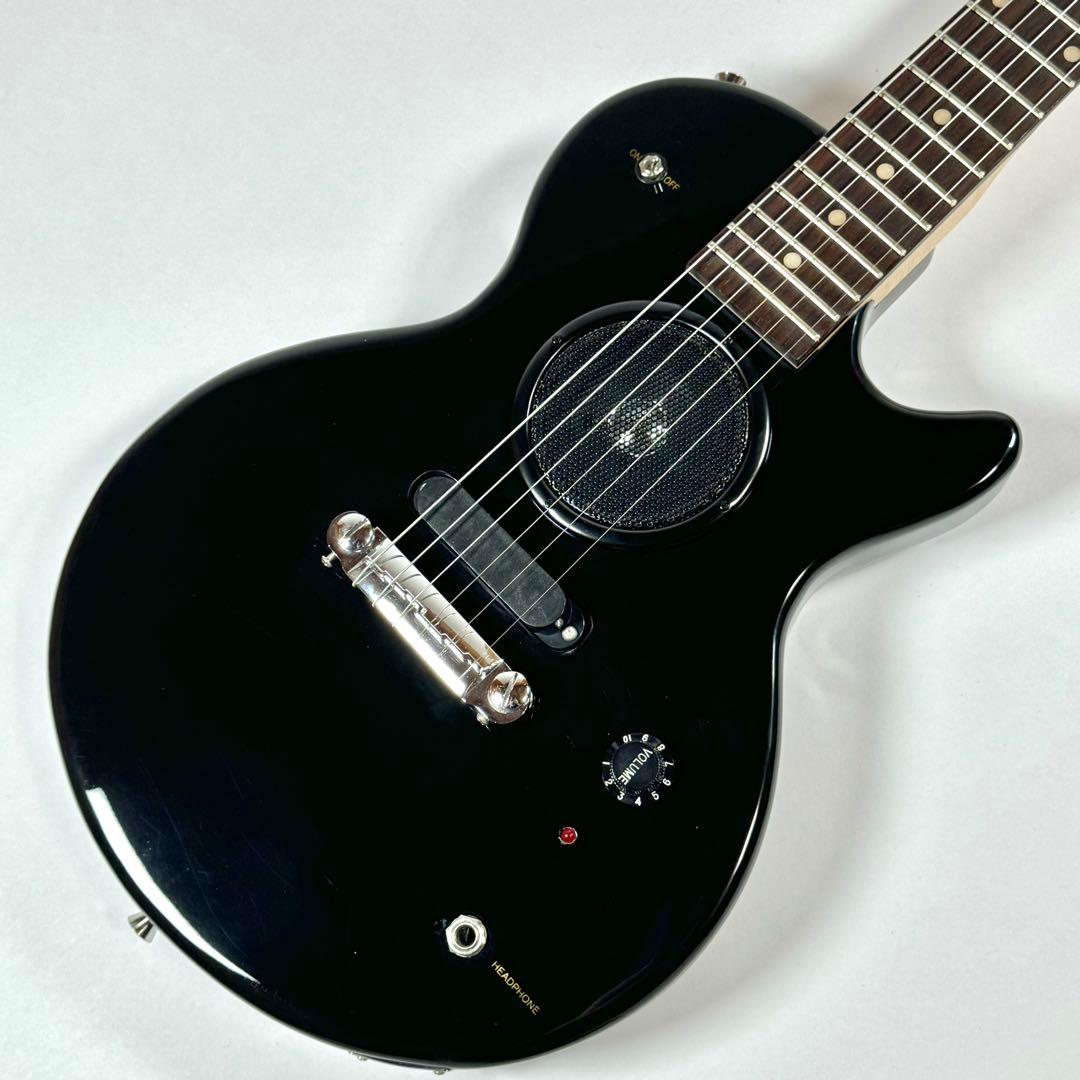 K-GARAGE スピーカー付ミニギター LPタイプ SLP-180 ブラック