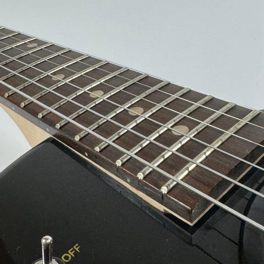 K-GARAGE スピーカー付ミニギター LPタイプ SLP-180 ブラック