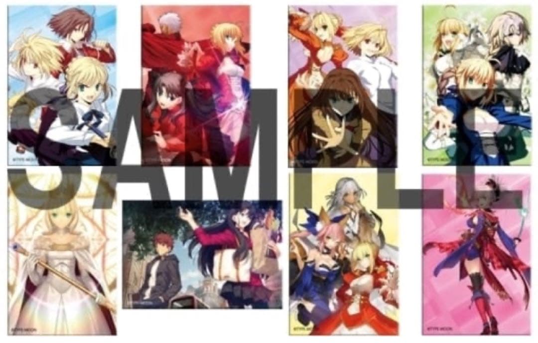 TYPE-MOON スクエア缶バッジ 表紙イラスト　box