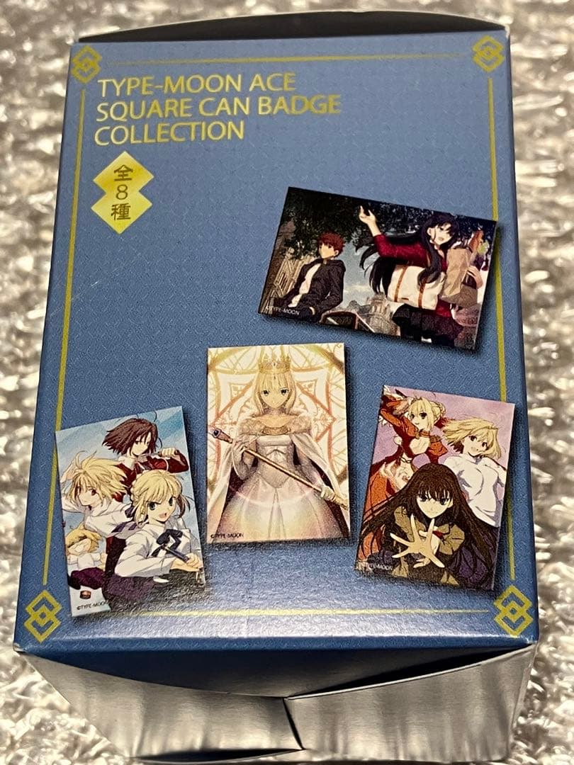 TYPE-MOON スクエア缶バッジ 表紙イラスト　box