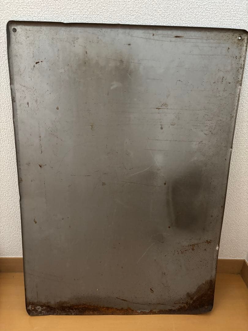 【昭和レトロ・希少】ホンダ 専門店 看板 ブリキ製 当時物