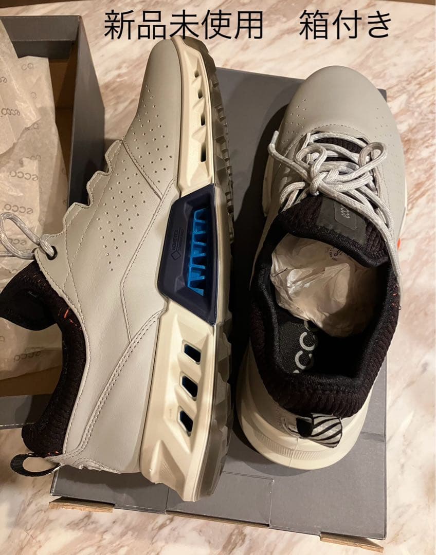 【新品】エコーeccoBIOM C4(人気色Concrete.Black/41)