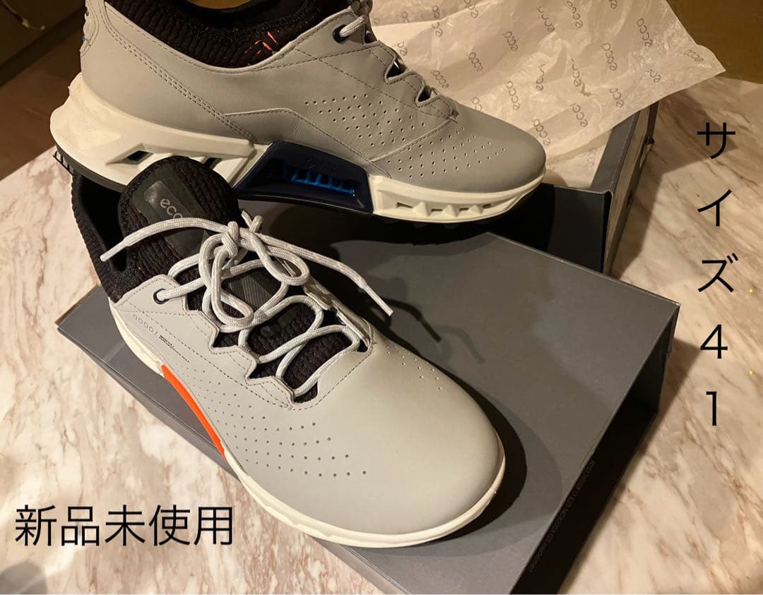 【新品】エコーeccoBIOM C4(人気色Concrete.Black/41)