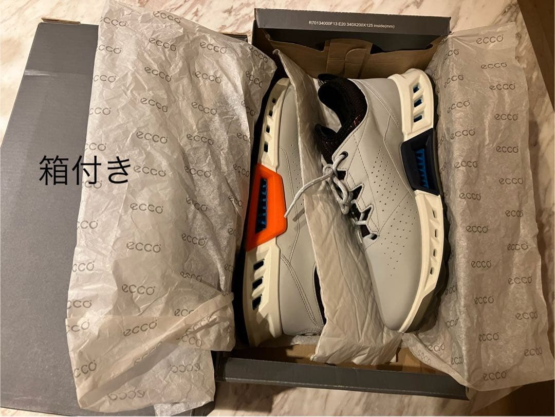 【新品】エコーeccoBIOM C4(人気色Concrete.Black/41)