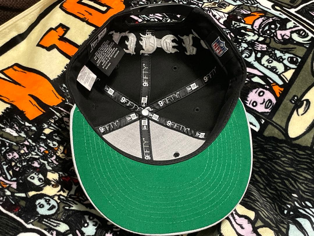 ラスベガス・レイダース 9FIFTYオールドイングリッシュアーチロゴキャップ