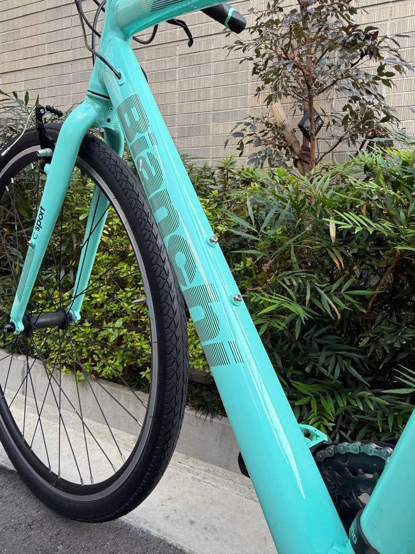 消耗品新品交換済み★ビアンキ C-SPORTS 1 クロスバイク　47サイズ