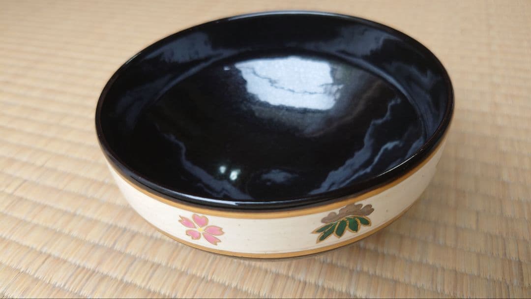 茶道具 茶碗 雪月花 紀州窯 葵窯