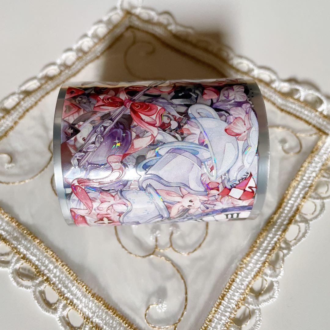 【M-33】冰川研究所　黑桃茶会　1ループ　マステ切り売り