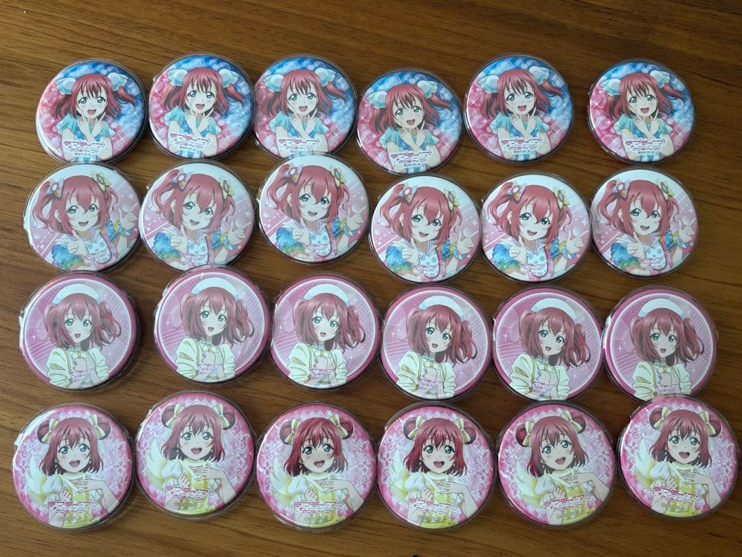 黒澤ルビィ 缶バッジ 24個