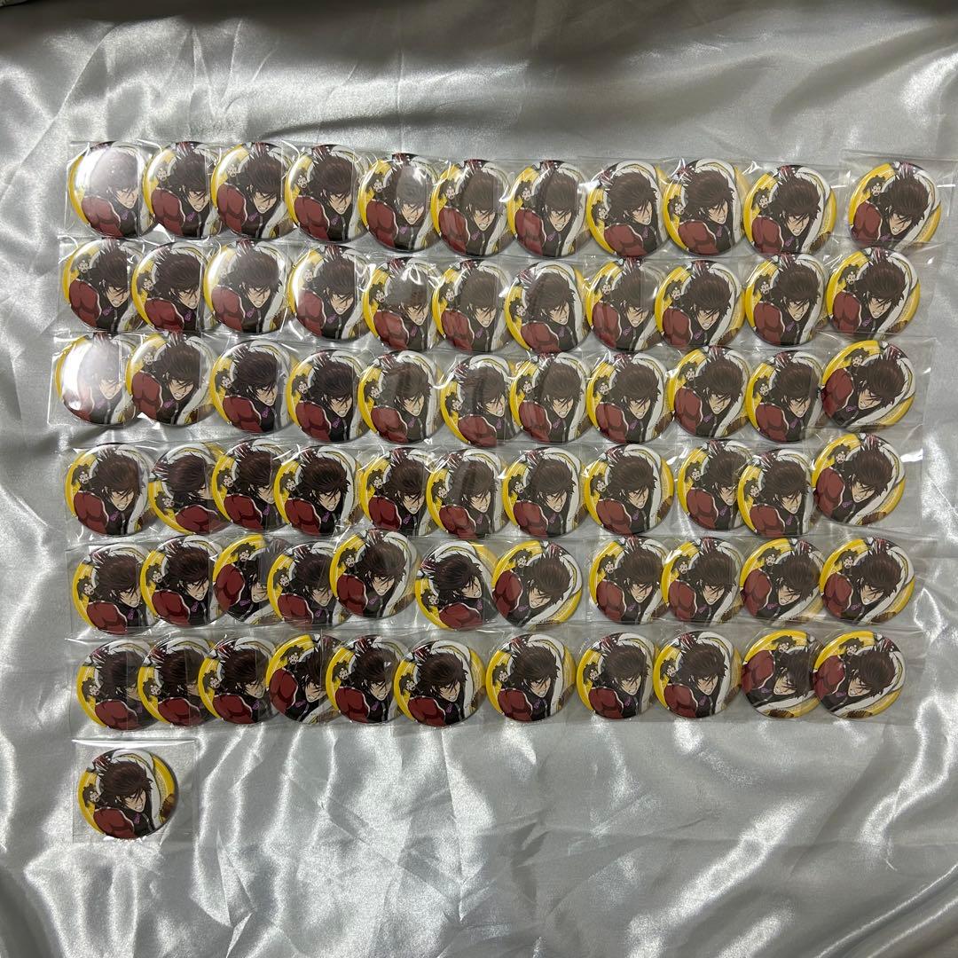 戦国BASARA プリンセスカフェ 星空party 缶バッジ 前田慶次 67個