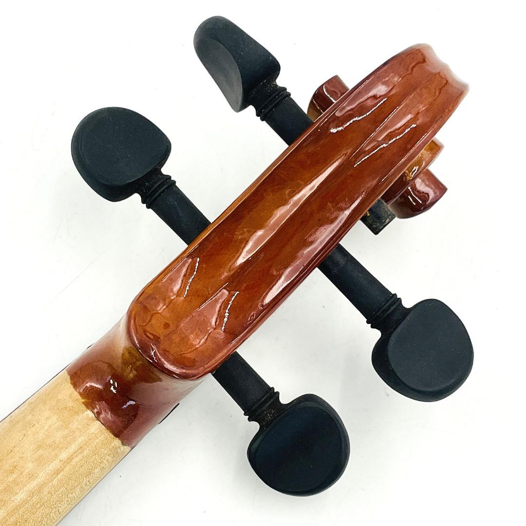 【美品・整備品】ラベル無し バイオリン 4/4 フルサイズ 弓・ハードケース付き