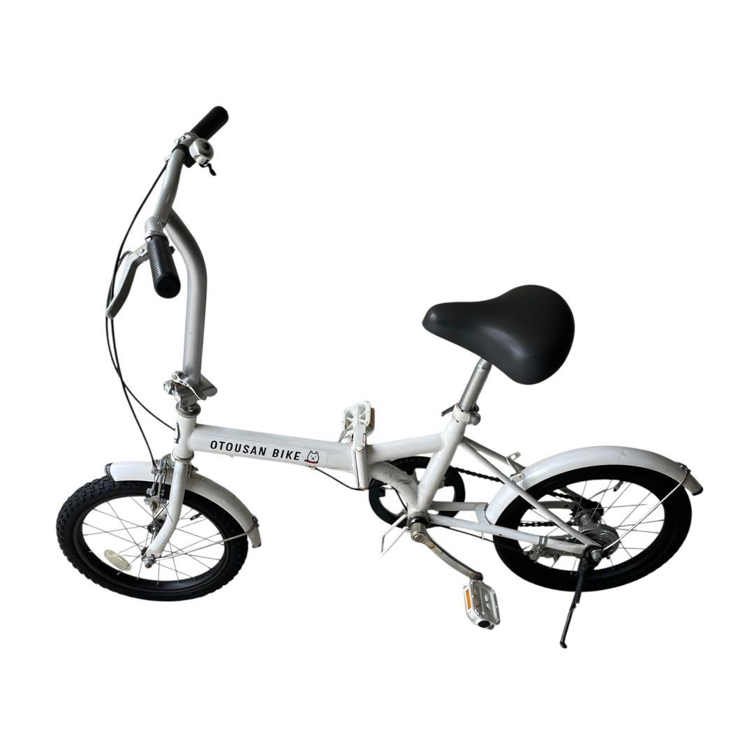 【激レア】SoftBank 折りたたみ自転車 お父さんバイク お父さん自転車