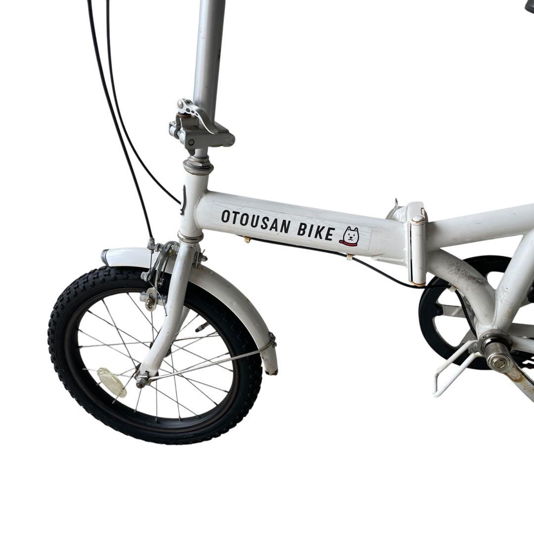 【激レア】SoftBank 折りたたみ自転車 お父さんバイク お父さん自転車