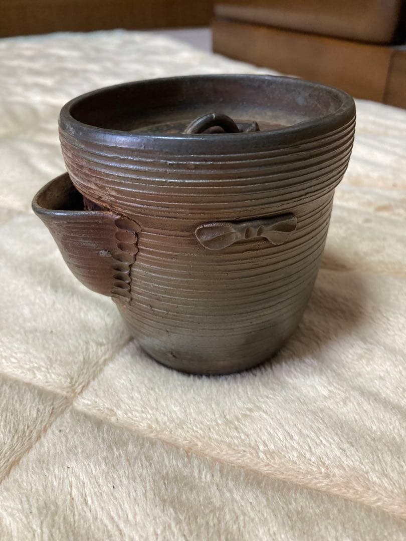 鈴*木様 【セット】備前焼　宝瓶　急須　湯冷し　湯呑み　煎茶道具　南部鉄器急須