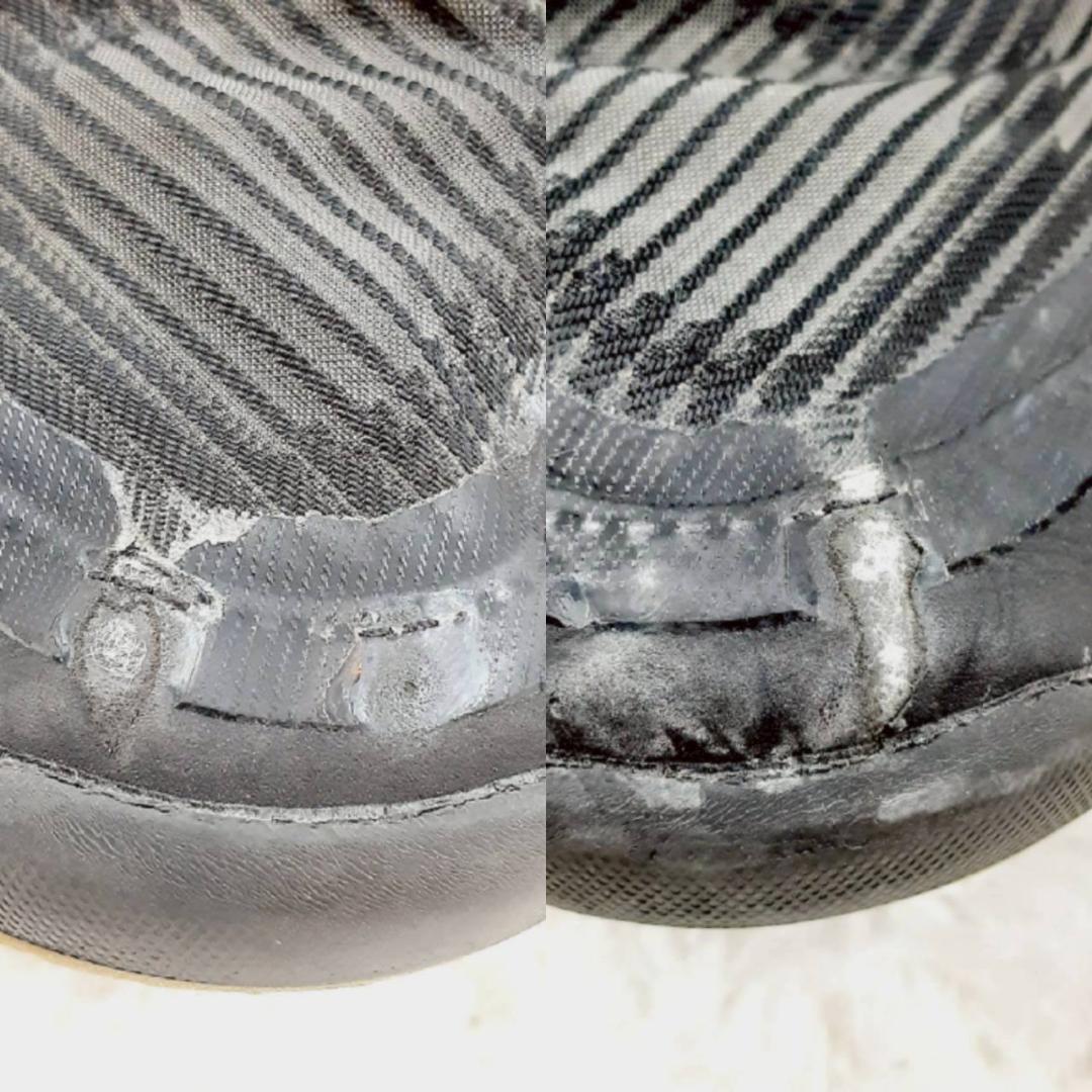 美品 24.5㎝◎asics アシックス バレーボールシューズ 黒 金