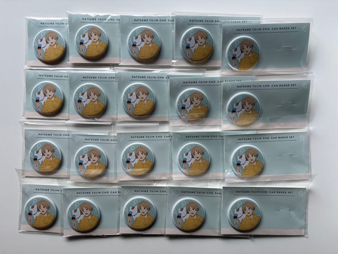 夏目友人帳 缶バッジ 夏目貴志