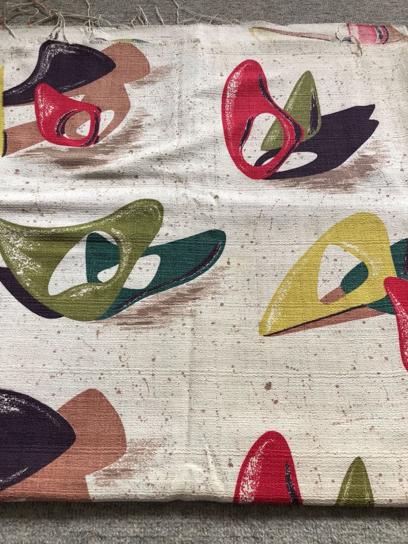 50s ヴィンテージプリント生地 超希少‼️