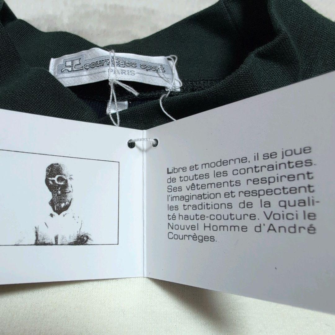 未使用 タグ付き courreges SPORTS Vintage トレーナー