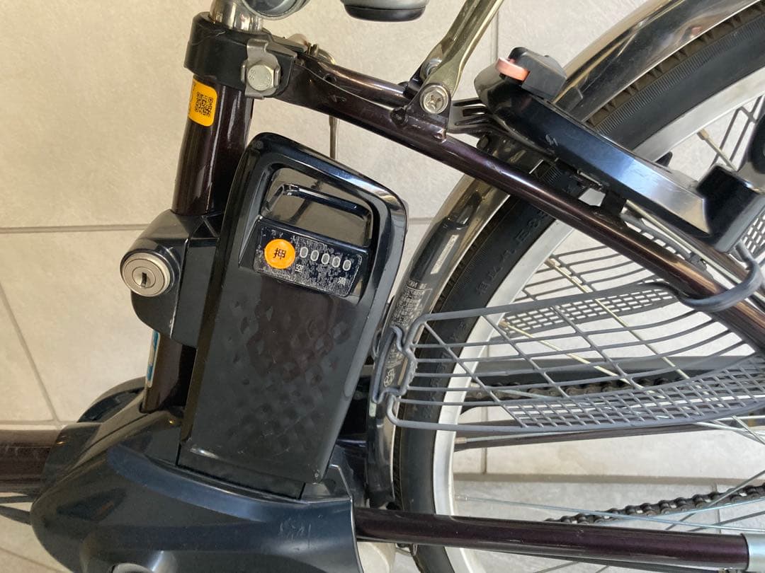 パナソニック 電動アシスト自転車 ビビ・YX 26型 前後タイヤ新品交換済み