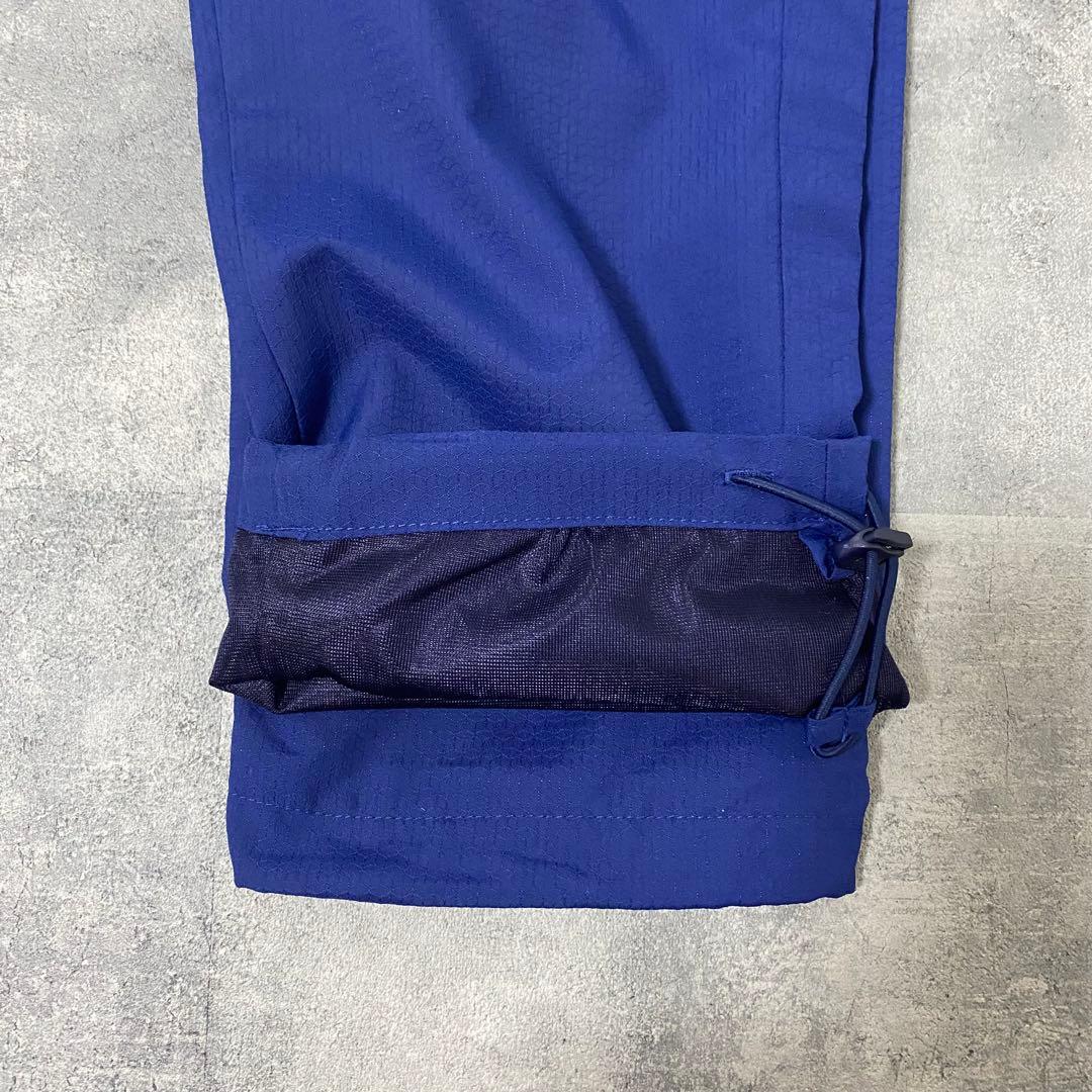【新品】パーリーゲイツ　セットアップ　ブルゾン　パンツ　防水　ブルー　Mサイズ