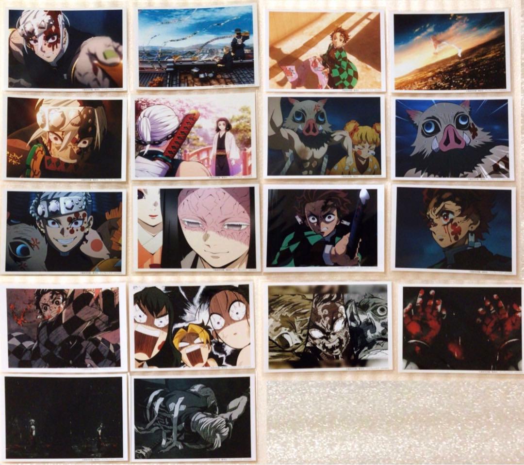 鬼滅の刃　ufotable 遊郭編　ブロマイドくじ　18枚　天元　炭治郎　善逸