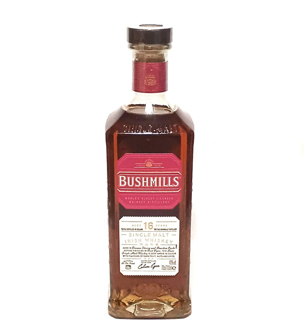 BUSHMILLS 16年 シングルモルトウイスキー　箱なし