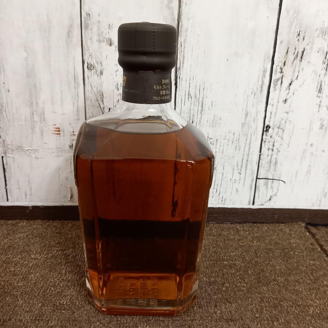 【未開封】サントリーウイスキー CREST 12年 初期ボトル 黒キャップ