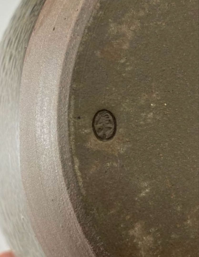 【茶道具】尾中窯　信水　茶壺（共箱）