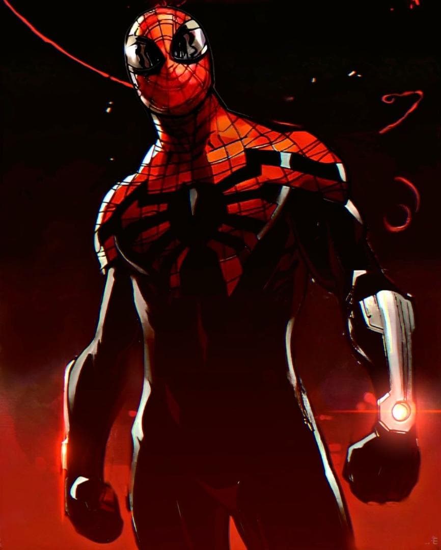 MESS TOYS製のスーペリア・スパイダーマン1/12スケール新しい未開封