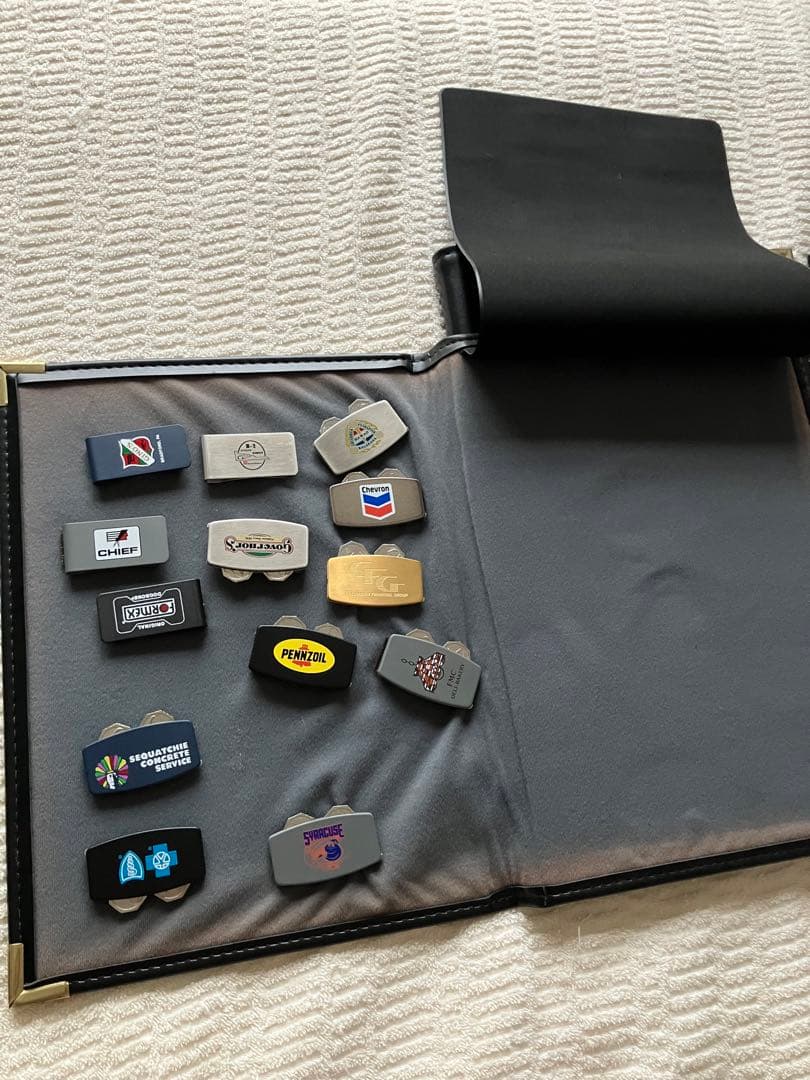 【廃盤】Zippo セールスマンキット　コレクション品　アメリカ企業ロゴネーム入