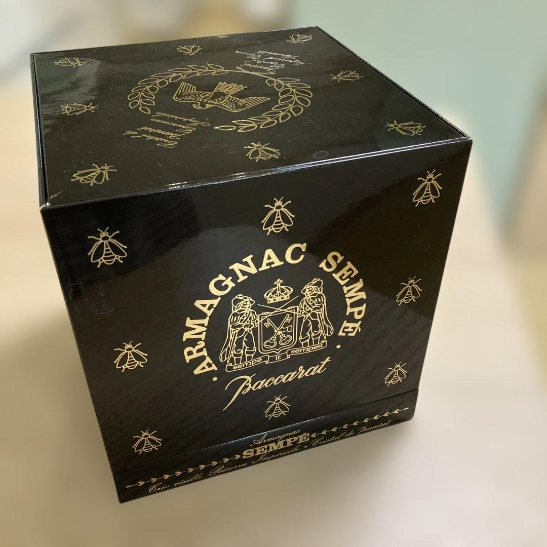 サンペ SEMPE ナポレオン バカラ ブランデー アルマニャック 【未開栓】
