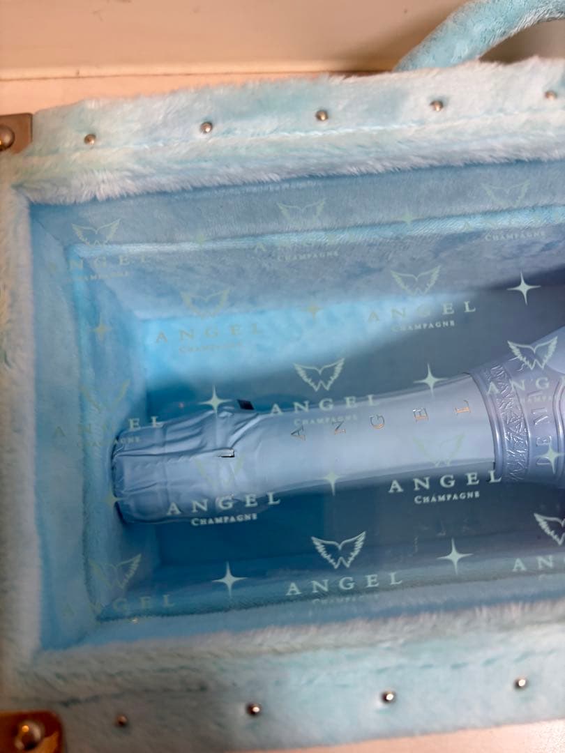 エンジェルシャンパン ドゥミセック ブルー ファータイプ 水色【未開封】